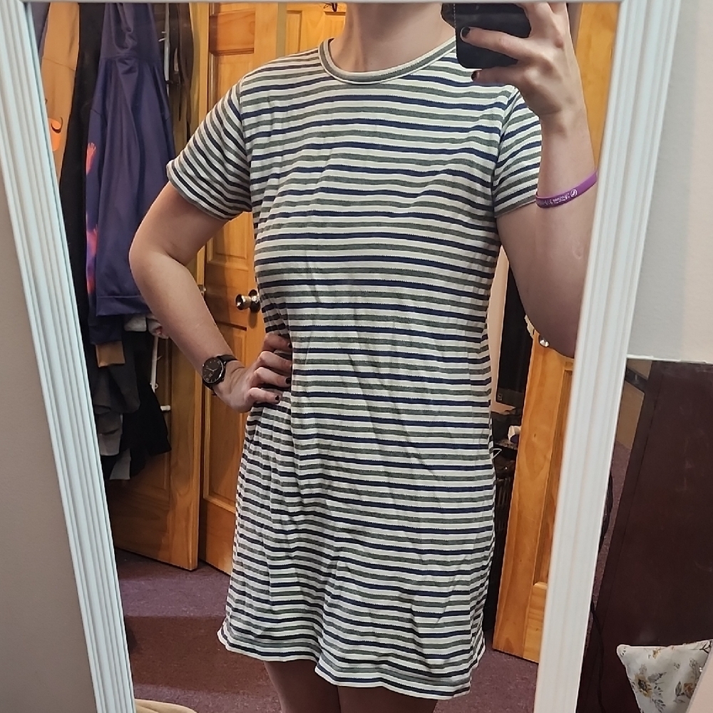Striped Mini Dress